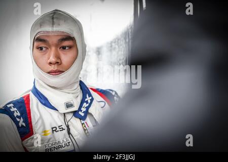 RAZAK Najiy (mas), FR 2.0 Eurocup Renault team JD Motorsports, ritratto durante la gara 2018 di Formula Renault 2.0 della Red Bull Ring, Spielberg, Austria, dal 20 al 22 luglio - Foto Jean Michel le Meur/DPPI Foto Stock