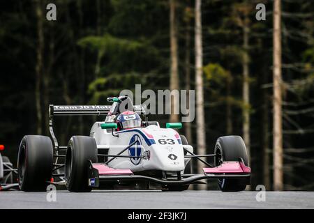 63 RAZAK Najiy (mas), FR 2.0 Eurocup Renault team JD Motorsports, azione in occasione della gara 2018 di Formula Renault 2.0 della Red Bull Ring, Spielberg, Austria, dal 20 al 22 luglio - Foto Francois Flamand/DPPI Foto Stock