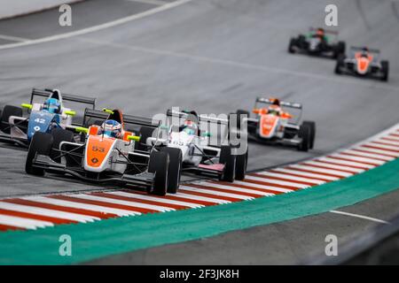 63 RAZAK Najiy (mas), FR 2.0 Eurocup Renault team JD Motorsports, azione durante la 2.0 Formula Renault 2018 gara di Red Bull Ring, Spielberg, Austria, dal 20 al 22 luglio - Foto Jean Michel le Meur/DPPI Foto Stock