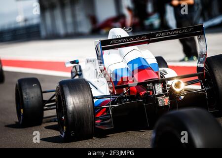 22 SMOLYAR Alexander (rus), FR 2.0 Eurocup Renault team Tech 1 Racing, azione durante la gara Eurocup Formula Renault 2.0 2018 ad Hungaroring dal 31 agosto al 2 settembre, in Ungheria - Foto Antonin Vincent / DPPI Foto Stock
