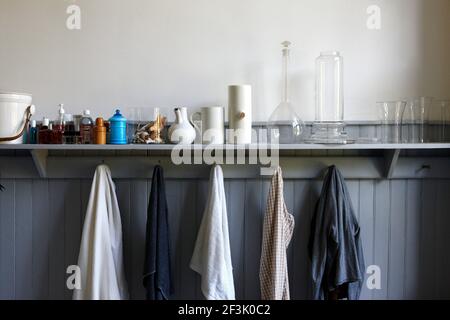 La Casa della Scuola, Casa del Gunnel Sahlinís, Sormland. Foto Stock