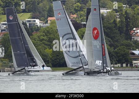 Illustrazione, durante la GC32 Austria Cup 2014, Gmunden, Lago Traunsee (AUT), il 28 maggio ? 1 giugno 2014 - Foto Gabor Turcsi / DPPI Foto Stock