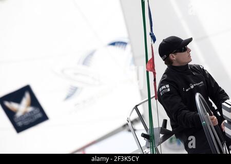 WORLD MATCH RACING TOUR 2010 - Torvar Mirsky il giorno 2 di Match Race Germania - Langenargen (GER) - 21 Maggio 2010 - PHOTO : GARETH COOKE / SUBZERO / DPPI Foto Stock