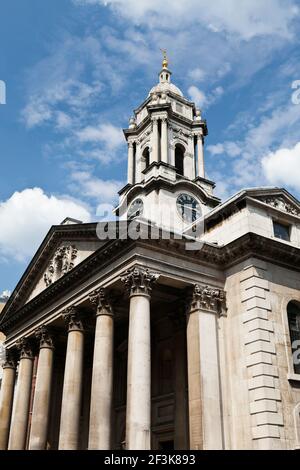St George's Church, Hanover Square, Mayfair, Londra, W1, Inghilterra, Regno Unito (costruito 1721-24) Foto Stock