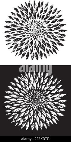 Insieme vettoriale di icone sole Illustrazione Vettoriale