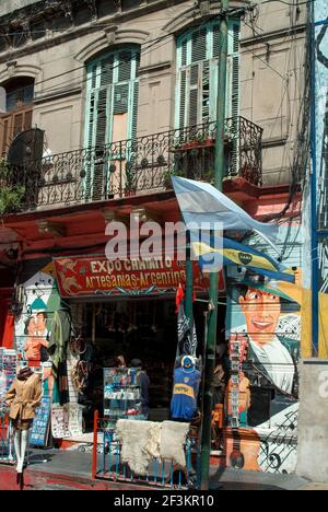 Caminito, la Boca, Buenos Aires, Argentina | NESSUNO | Foto Stock