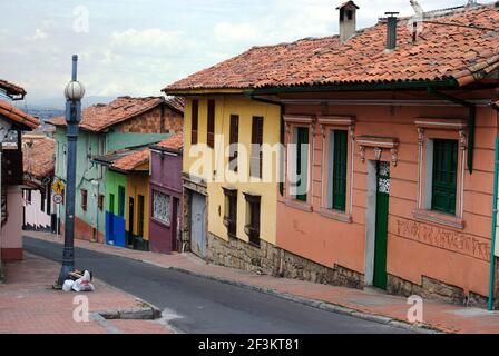 La Candelaria (vecchia sezione della città), Bogota, Colombia | NESSUNO | Foto Stock