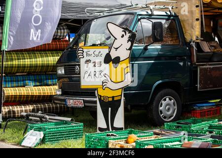 Busfest Vanfest Grande Malvern in Inghilterra Foto Stock