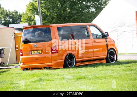 Busfest Vanfest Grande Malvern in Inghilterra Foto Stock