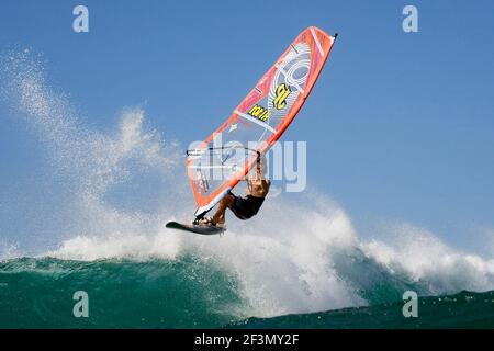 WINDSURF - ILLUSTRAZIONE - 29/05/2011 - FOTO : MAXIME HOUYVET / DPPI - MORGAN NOIREAUX (FRA) - CONTATTACI PER USO COMMERCIALE - Foto Stock