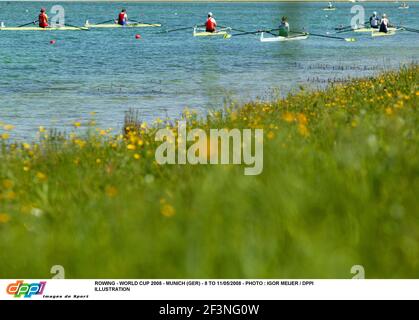 ROWING - WORLD CUP 2008 - MONACO DI BAVIERA (GER) - 8 TO 11/05/2008 - PHOTO : IGOR MEIJER / DPPI ILLUSTRAZIONE Foto Stock