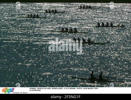 ROWING - WORLD CUP 2008 - MONACO DI BAVIERA (GER) - 8 TO 11/05/2008 - PHOTO : IGOR MEIJER / DPPI ILLUSTRAZIONE Foto Stock