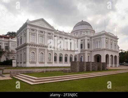 Vista esterna del Museo Nazionale di Singapore. Foto Stock