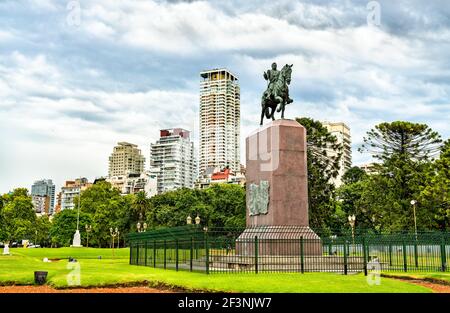 Monumento a Juan Manuel de Rosas a Buenos Aires Foto Stock