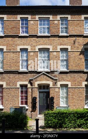 Du canna Road, Londra. Alloggi sociali. Foto Stock