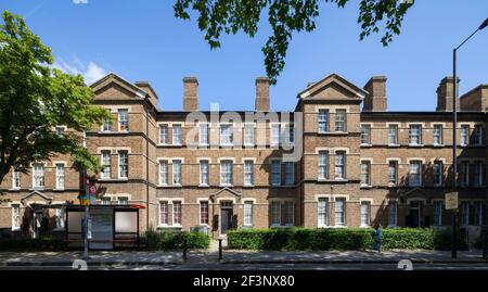 Du canna Road, Londra. Alloggi sociali. Foto Stock