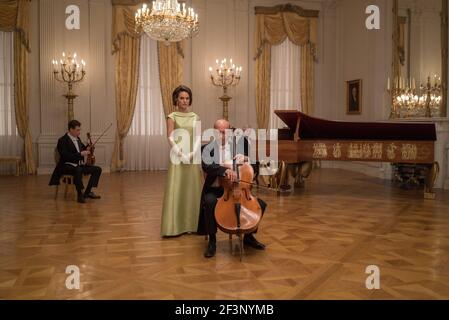 Jackie anno : 2016 USA / Francia Direttore : Pablo Larrain Natalie Portman, Roland Pidoux Foto Stock