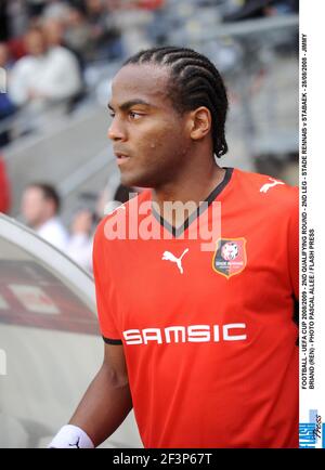 CALCIO - COPPA UEFA 2008/2009 - 2° TURNO DI QUALIFICAZIONE - SECONDA TAPPA - STADE RENNAIS / STABAEK - 28/08/2008 - JIMMY BRIAND (REN) - FOTO PASCAL ALLEE / FLASH PRESS Foto Stock