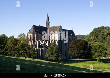 Blick von Nordosten, Altenberger Dom, 'Bergischer Dom' Foto Stock