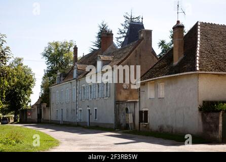 Casa e studio di Joseph Nicephore Niepce, inventore della fotografia, dove prima fotografia scattata nel 1826, Saint-Loup-de-Varennes, Chalon-sur-Saone, Foto Stock