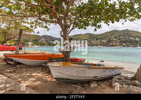 Saint Vincent e Grenadine, Admiralty Bay, Bequia Foto Stock