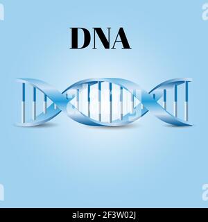 Simbolo DNA Illustrazione Vettoriale
