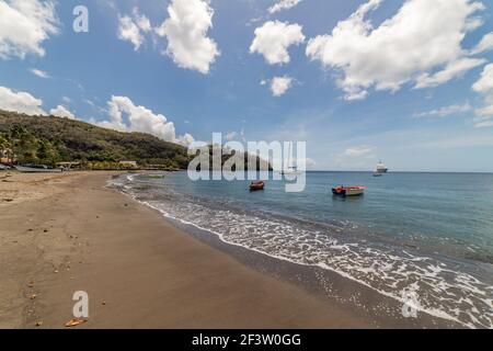 Saint Vincent e Grenadine, Buccament Bay Foto Stock