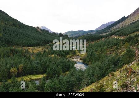 Si affaccia ad ovest sulla valle di Ennerdale nel Lake District Foto Stock