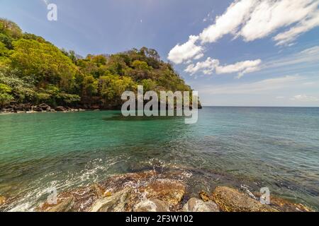 Saint Vincent e Grenadine, Buccament Bay Foto Stock