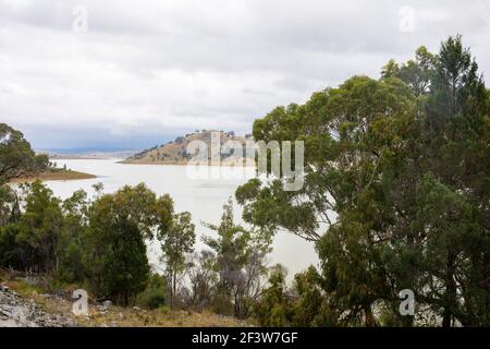 Lago Windamere vicino a Mudgee nella regione NSW, Australia Foto Stock