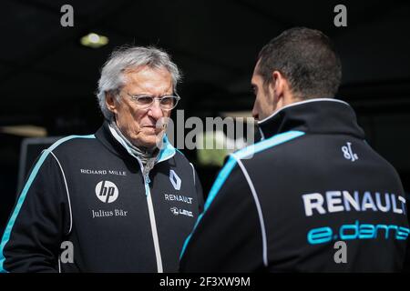 DRIOT Jean Paul (fra) co-fondatore del team Renault E.DAMS, ritratto durante il campionato di Formula e 2018, a Parigi, Francia dal 27 al 29 aprile - Foto Antonin Vincent / DPPI Foto Stock