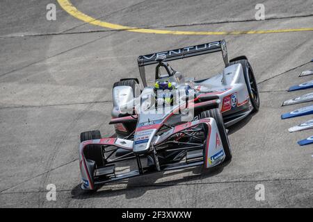 04 DILLMANN Tom (fra), team di Formula e Venturi, azione nel campionato di Formula e 2018, a Berlino, Germania, dal 18 al 20 maggio - Foto Eric Vargiolu/DPPI Foto Stock