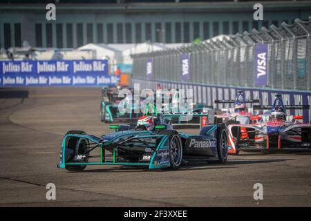 03 PIQUET Nelson jr, (bra), team di Formula e Panasonic Jaguar Racing, azione durante il campionato di Formula e 2018, a Berlino, Germania, dal 18 al 20 maggio - Foto Alexandre Guillaumot / DPPI Foto Stock