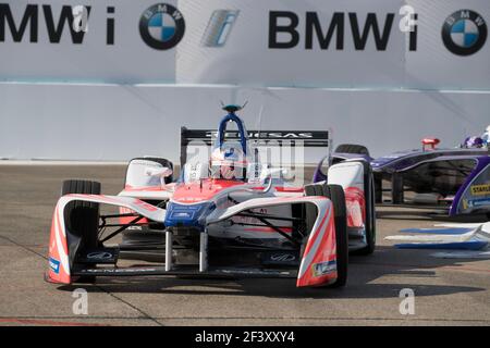 19 ROSENQVIST Felix (swe), Formula e team Mahindra Racing, azione durante il campionato di Formula e 2018, a Berlino, Germania, dal 18 al 20 maggio - Foto Gregory Lenenmand/DPPI Foto Stock