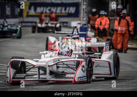 06 LOPEZ jose Maria (arg), Formula e team Dragon, azione durante il campionato di Formula e 2018, a Parigi, Francia dal 27 al 29 aprile - Foto Eric Vargiolu / DPPI Foto Stock