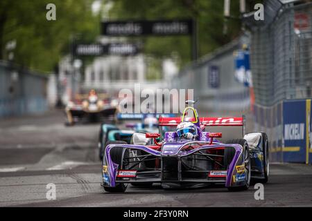 02 BIRD Sam (gbr), Formula e team DS automobili Virgin Racing, azione durante il campionato di Formula e 2018, a Parigi, Francia dal 27 al 29 aprile - Foto Antonin Vincent / DPPI Foto Stock