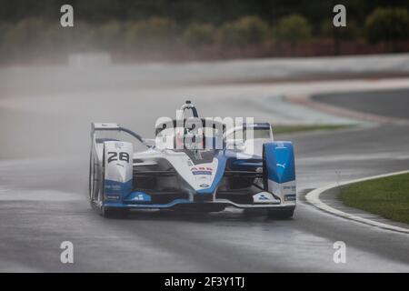 28 da COSTA Antonio Felix (prt), BMW i Andretti Motorsport Team durante le prove di Formula e 2018, a Valencia, Spagna, dal 16 al 19 ottobre - Foto Xavi Bonilla/DPPI Foto Stock