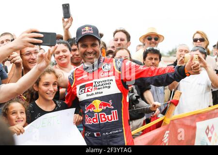 AL-ATTIYAH NASSER (QAT) Legende, TOYOTA Hilux, auto, auto, ritratto durante la Dakar 2018, Stage 14 Cordoba a Cordoba, Argentina, gennaio 20 - Foto Florent Gooden / DPPI Foto Stock