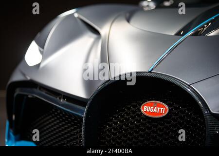 Bugatti Divo durante il Mondial de l'Automobile 2018, Paris Motorshow, dal 4 al 14 ottobre, Francia - Foto Antonin Vincent / DPPI Foto Stock