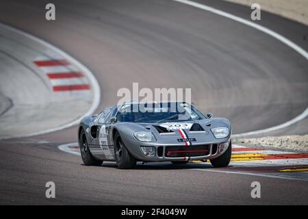 203 James COTTINGHAM, Andrew SMITH, GBR, GBR, FORD GT40 MKI 1965, azione durante il Tour Auto 2018 Optic 2000, dal 24 al 28 aprile - Foto Alexandre Guillaumot / DPPI Foto Stock