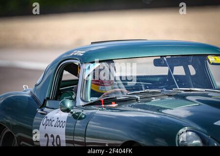 239 Chris WARD, Andy ELCOMB, GBR, GBR, JAGUAR Type e 3.8L 1965, azione durante il Tour Auto 2018 Optic 2000, dal 24 al 28 aprile - Foto Alexandre Guillaumot / DPPI Foto Stock