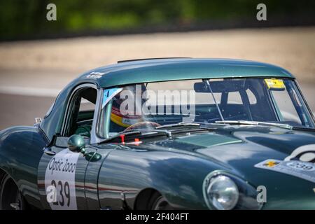 239 Chris WARD, Andy ELCOMB, GBR, GBR, JAGUAR Type e 3.8L 1965, azione durante il Tour Auto 2018 Optic 2000, dal 24 al 28 aprile - Foto Alexandre Guillaumot / DPPI Foto Stock