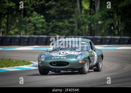 239 Chris WARD, Andy ELCOMB, GBR, GBR, JAGUAR Type e 3.8L 1965, azione durante il Tour Auto 2018 Optic 2000, dal 24 al 28 aprile - Foto Alexandre Guillaumot / DPPI Foto Stock