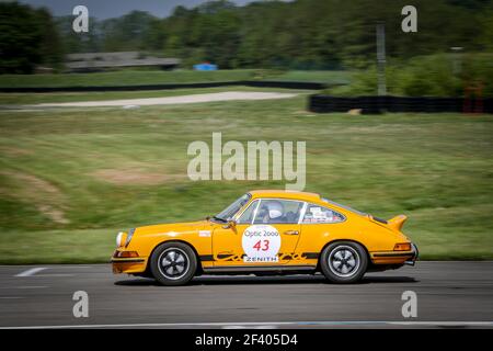 43 Daniel ASCENSION, Marie-Jeanne ASCENSION , fra, fra, PORSCHE 911 Carrera RS 2,7L 1973, azione durante il Tour Auto 2018 Optic 2000, dal 24 al 28 aprile - Foto Alexandre Guillaumot / DPPI Foto Stock