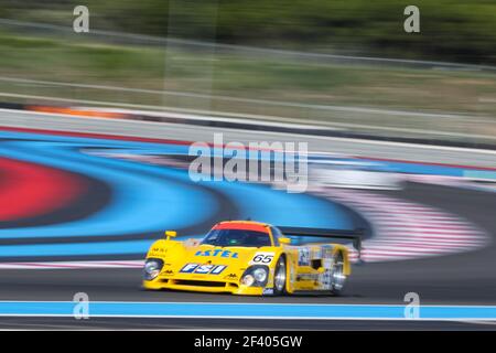 65 WRIGLEY Mike (gbr), SPICE SE89C 1989, in azione durante i 10 000 giri di Castellet sul circuito di Paul Ricard, le Castellet, Francia, dal 30 agosto al 2 settembre 2018 - Foto Marc de Mattia/DPPI Foto Stock