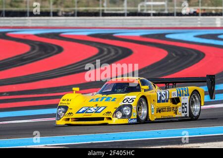 65 WRIGLEY Mike (gbr), SPICE SE89C 1989, in azione durante i 10 000 giri di Castellet sul circuito di Paul Ricard, le Castellet, Francia, dal 30 agosto al 2 settembre 2018 - Foto Marc de Mattia/DPPI Foto Stock