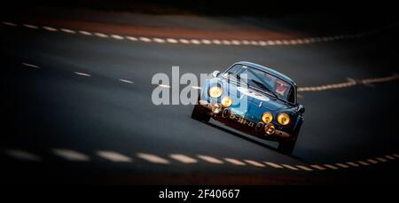 37 PREVOT (fra) / CHAMBORD (bel), ALPINE RENAULT A110 1300S 1968, azione in occasione del le Mans Classic 2018, Francia dal 6 all'8 luglio, a le Mans - Foto Francois Flamand / DPPI Foto Stock