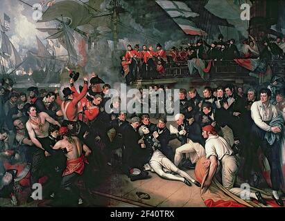 Benjamin West - morte Nelson 21 ottobre 1805 1806 Foto Stock