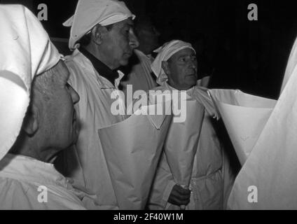 Castelsardo, Sardegna, Italia, la settimana Santa (scannerizzata dalla slide) Foto Stock