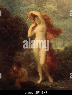 Henri Fantin-Latour - Venere Cupido 1902 Foto Stock